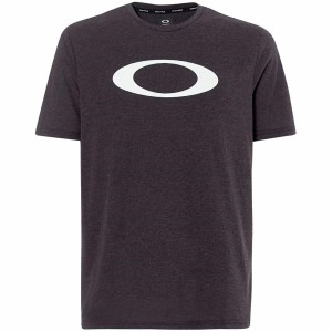 Herren Kurzarm-T-Shirt Oakley O-Bold Ellipse Grau