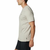 Men’s Short Sleeve T-Shirt Columbia Explorers Canyon™ Light grey