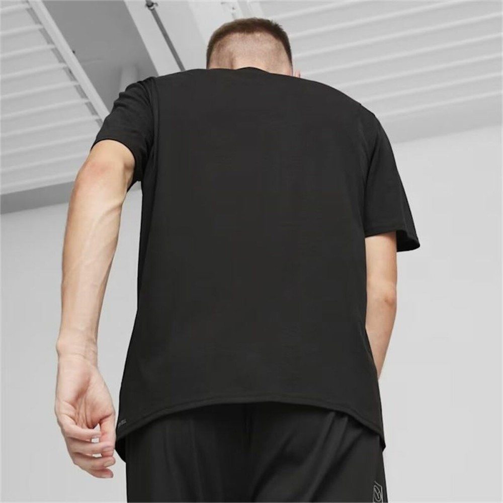 Men’s Short Sleeve T-Shirt Puma FIT Triblend Black