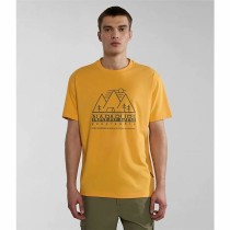 Men’s Short Sleeve T-Shirt Napapjiri S-Faber Golden