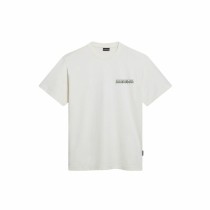 Men’s Short Sleeve T-Shirt Napapijri S-Gouin White