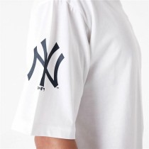 Herren Kurzarm-T-Shirt New Era Graphic New York Yankees Weiß