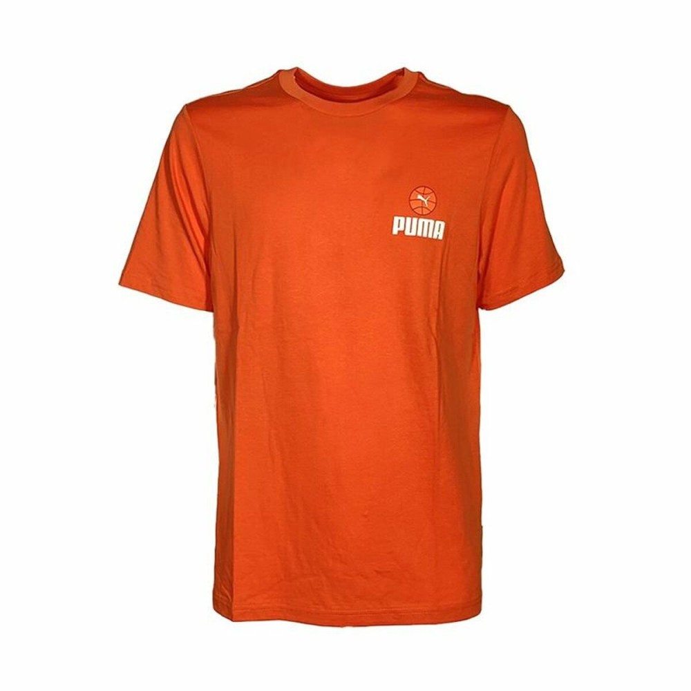 Herren Kurzarm-T-Shirt Puma Chilli Powder Orange