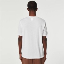 Men’s Short Sleeve T-Shirt Oakley O-Bold Ellipse White