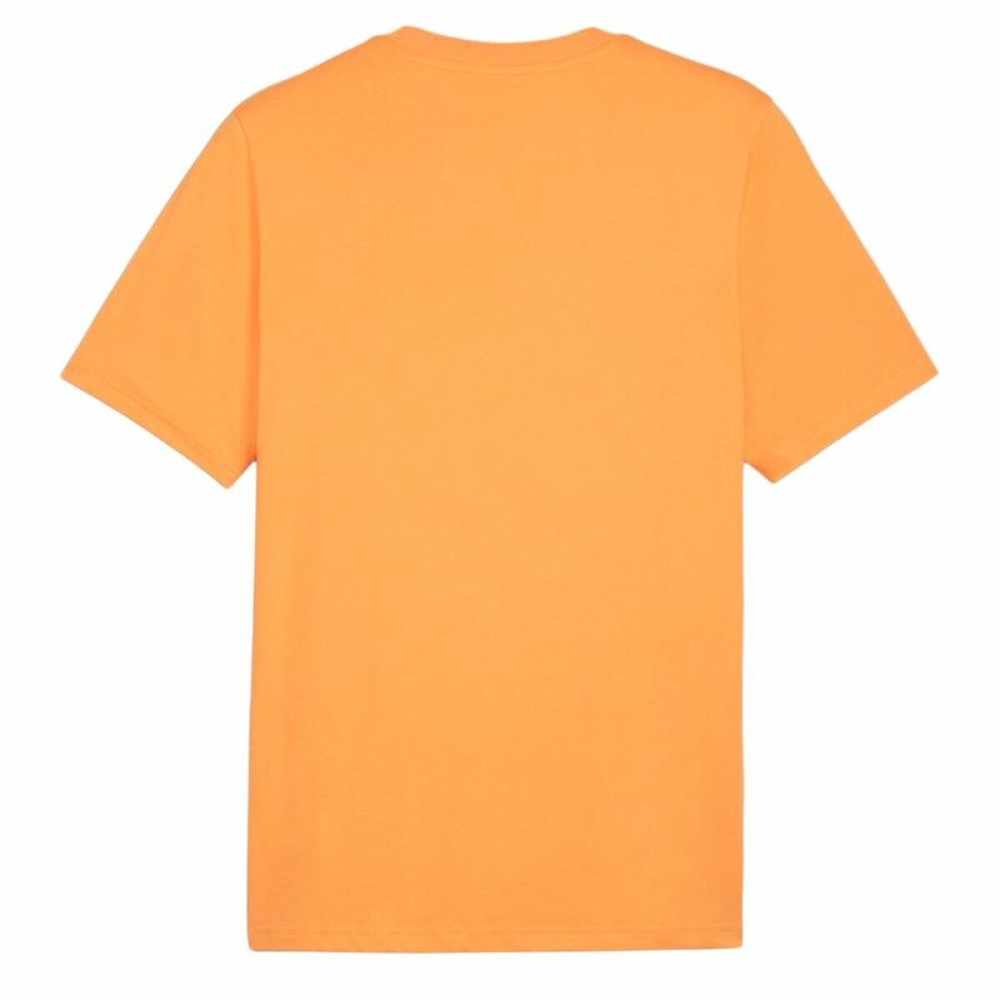 Men’s Short Sleeve T-Shirt Puma Graphics Mountain e Clementine  Orange