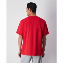 Men’s Short Sleeve T-Shirt Champion Crewneck Red