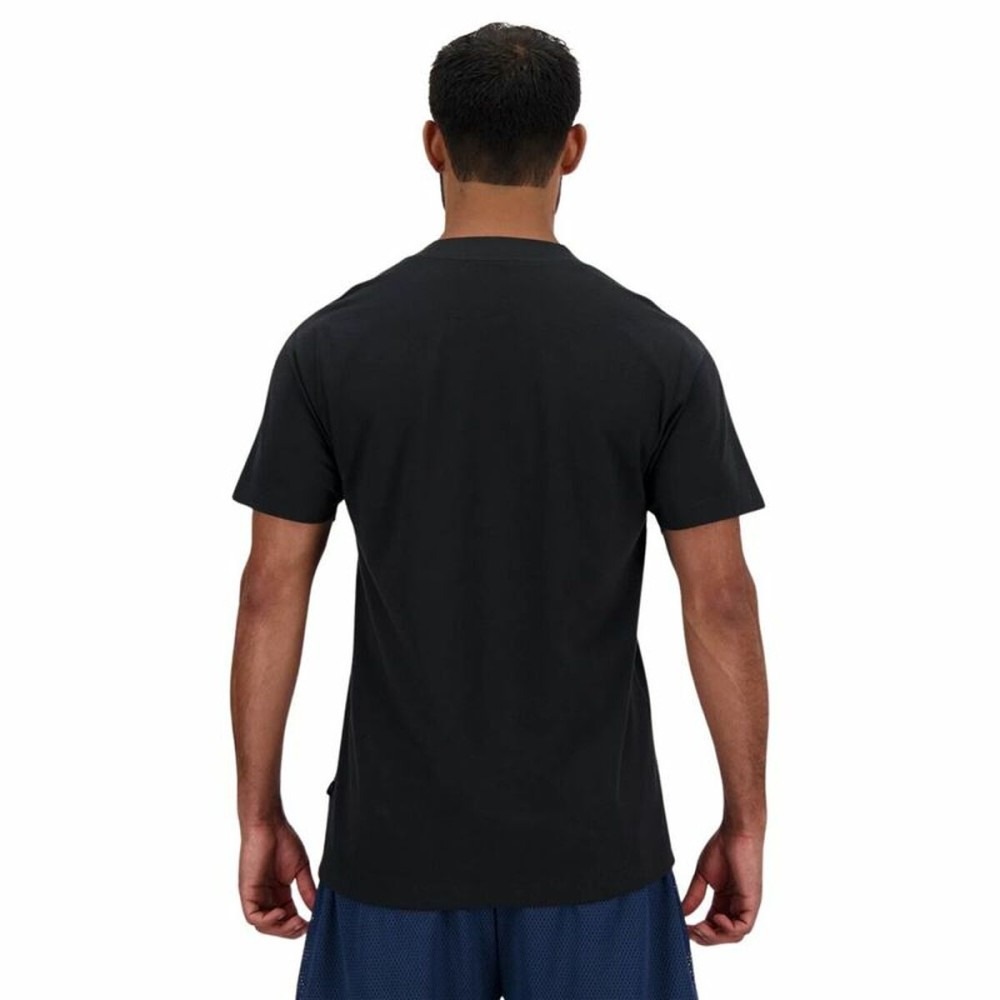 Men’s Short Sleeve T-Shirt New Balance Essentials  Black