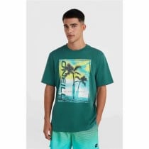 Men’s Short Sleeve T-Shirt O'Neill Jack Neon Living Light Green