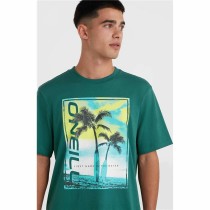 Men’s Short Sleeve T-Shirt O'Neill Jack Neon Living Light Green