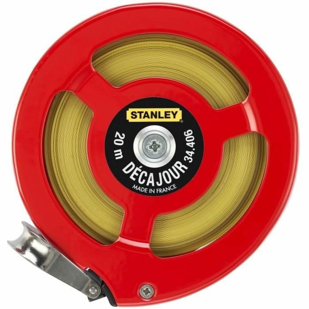 Flexometer Stanley 0-34-406 Stahl Verchromt 20 m