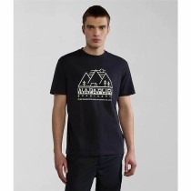 Men’s Short Sleeve T-Shirt Napapjiri S-Faber Black