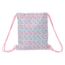 Backpack with Strings Moos Flores Multicolour 35 x 40 x 1 cm