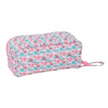 Holdall Moos Flores Multicolour 20 x 10 x 10 cm