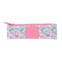 Trousse d'écolier Moos Flores Multicouleur 20 x 6 x 1 cm