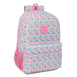 Schulrucksack Moos Flores Bunt 30 x 46 x 14 cm