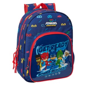 School Bag PJ Masks Ready Navy Blue 26 x 34 x 11 cm