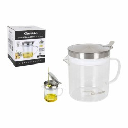 Cruet Quttin Borosilicate Glass Silicone (6 Units)