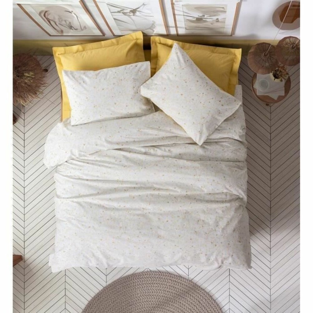 Parure de couette Blanc 220 x 240 cm