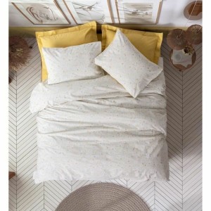 Parure de couette Blanc 220 x 240 cm