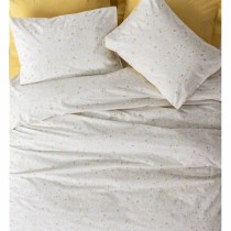 Parure de couette Blanc 220 x 240 cm