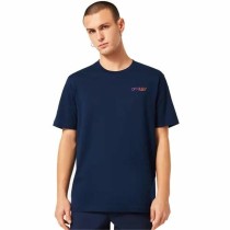 Kurzärmliges Sport T-Shirt Oakley Fingerprint B1B  Blau