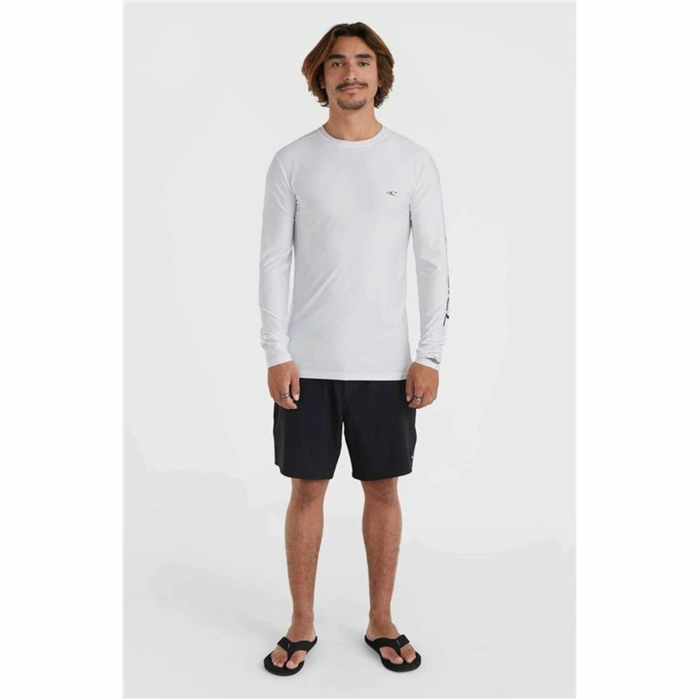 Maillot de Corps de Sport à Manches Coupe O'Neill  Essentials L/Slv  Blanc