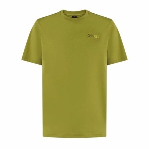 Kurzärmliges Sport T-Shirt Oakley Fingerprint B1B  Dunkelgrün