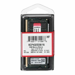 RAM Memory Kingston KCP432SD8/16 16 GB DDR4 3200 MHz CL22
