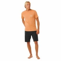 Short-sleeve Sports T-shirt Rip Curl Stapler  Light brown