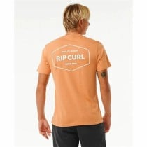 Maillot de Corps de Sport à Manches Coupe Rip Curl Stapler  Marron Clair