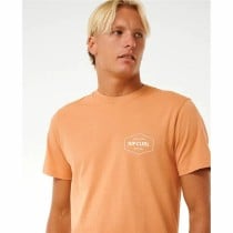 Kurzärmliges Sport T-Shirt Rip Curl Stapler  Hellbraun