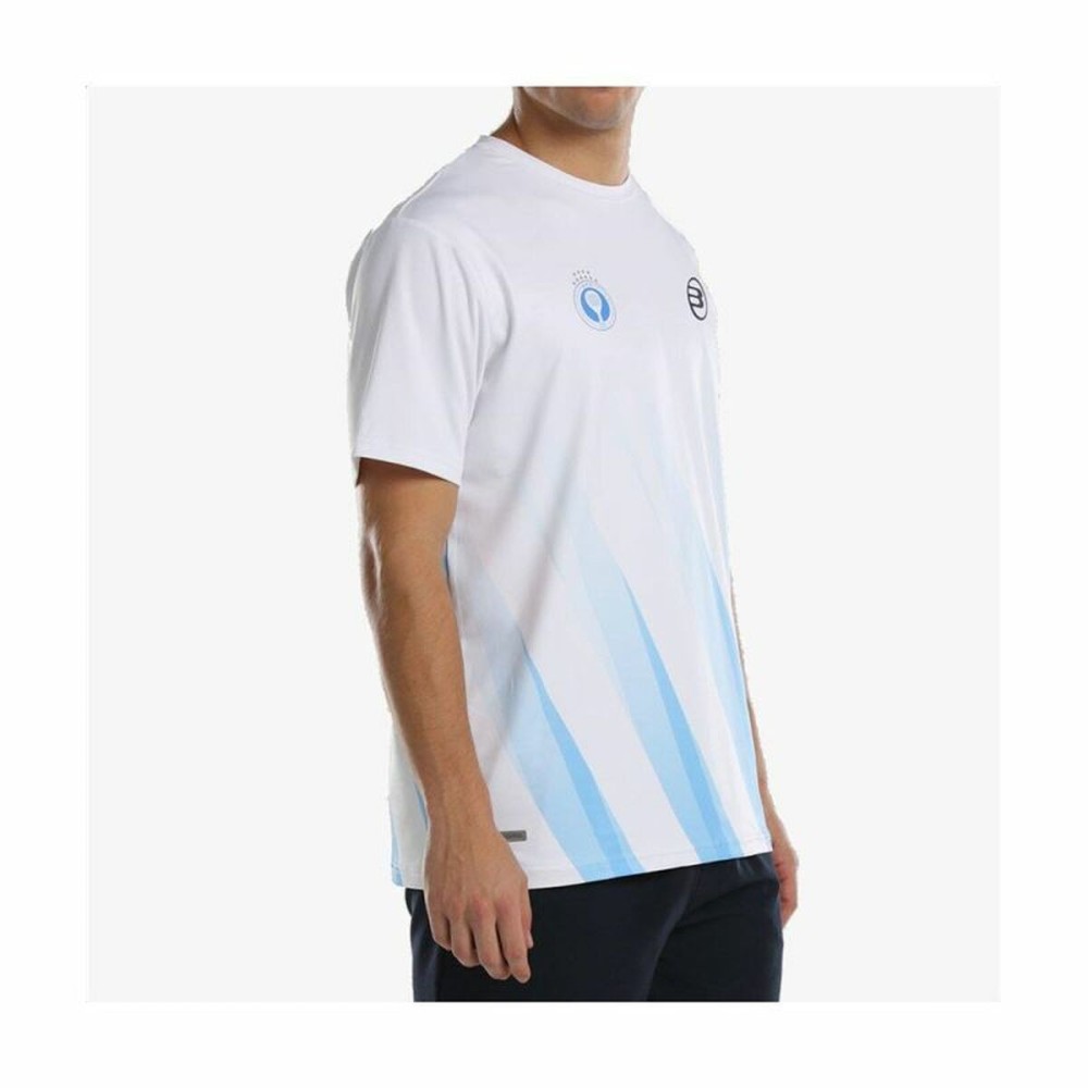 Kurzärmliges Sport T-Shirt Bullpadel Abino  Weiß