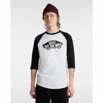 Maillot de Corps de Sport à Manches Coupe Vans Style 76 Raglan Blanc