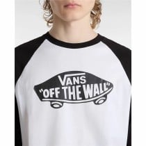 Kurzärmliges Sport T-Shirt Vans Style 76 Raglan Weiß