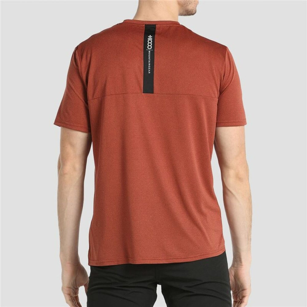 Maillot de Corps de Sport à Manches Coupe +8000 Bernap  Marron