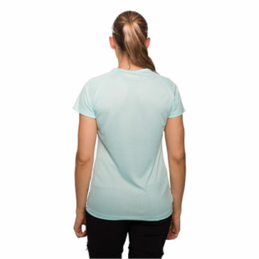 Damen Kurzarm-T-Shirt Trangoworld Trangoworld Sihl Aquamarin