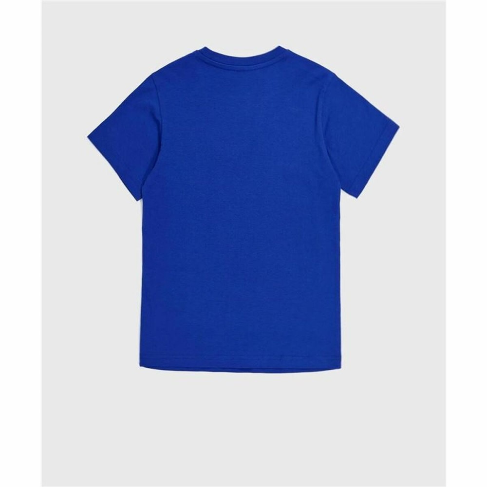 Child's Short Sleeve T-Shirt Champion Crewneck Blue