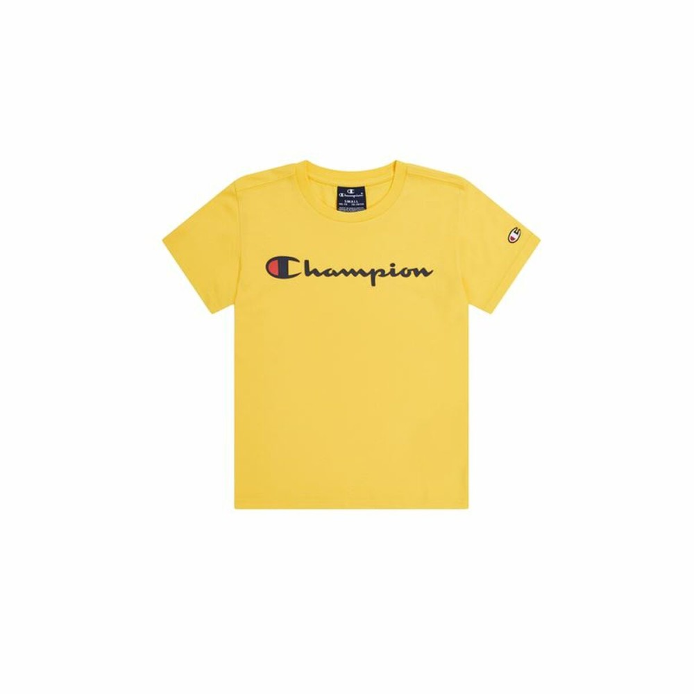 T shirt à manches courtes Enfant Champion Crewneck Jaune