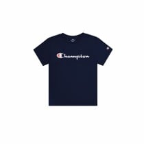 Kurzarm-T-Shirt für Kinder Champion Crewneck Blau