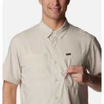 Men’s Short Sleeve T-Shirt Columbia Silver Ridge™ Utility Beige