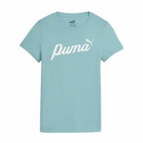 Child's Short Sleeve T-Shirt Puma Essentials+ Script