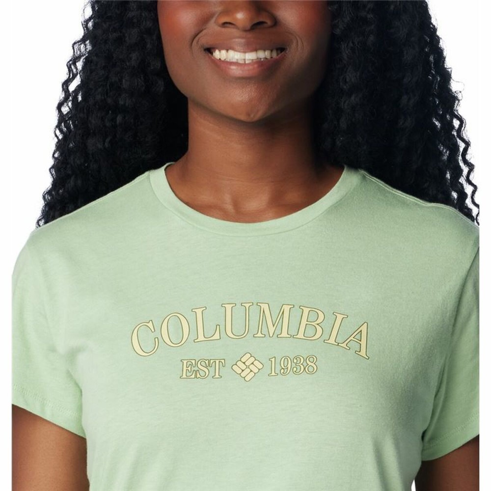 Damen Kurzarm-T-Shirt Columbia Graphic