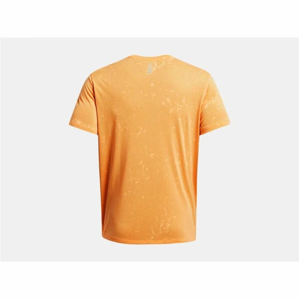 Men’s Short Sleeve T-Shirt Under Armour Launch Dark Orange