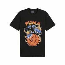 Short-sleeve Sports T-shirt Puma TSA 6  Black