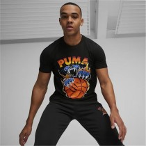 Kurzärmliges Sport T-Shirt Puma TSA 6  Schwarz