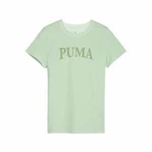 Child's Short Sleeve T-Shirt Puma Squad Lime green