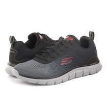 Chaussures de Running pour Adultes Skechers Noir Gris