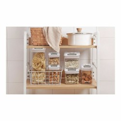 Bocal Quttin Hermétique 2,3 L 12,8 x 23 cm (12 Unités) (2300 ml)