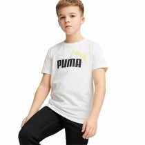 Child's Short Sleeve T-Shirt Puma Essentials+