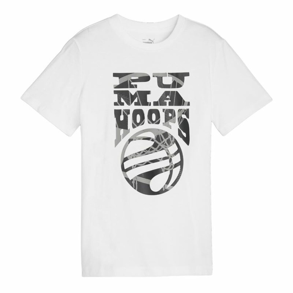 Kurzarm-T-Shirt für Kinder Puma Basketball Blueprint